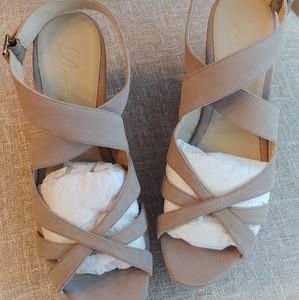Delman Wedge Sandals size 11 medium